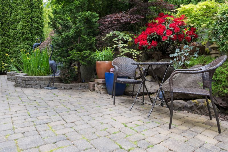 Patio Paving with Masonry